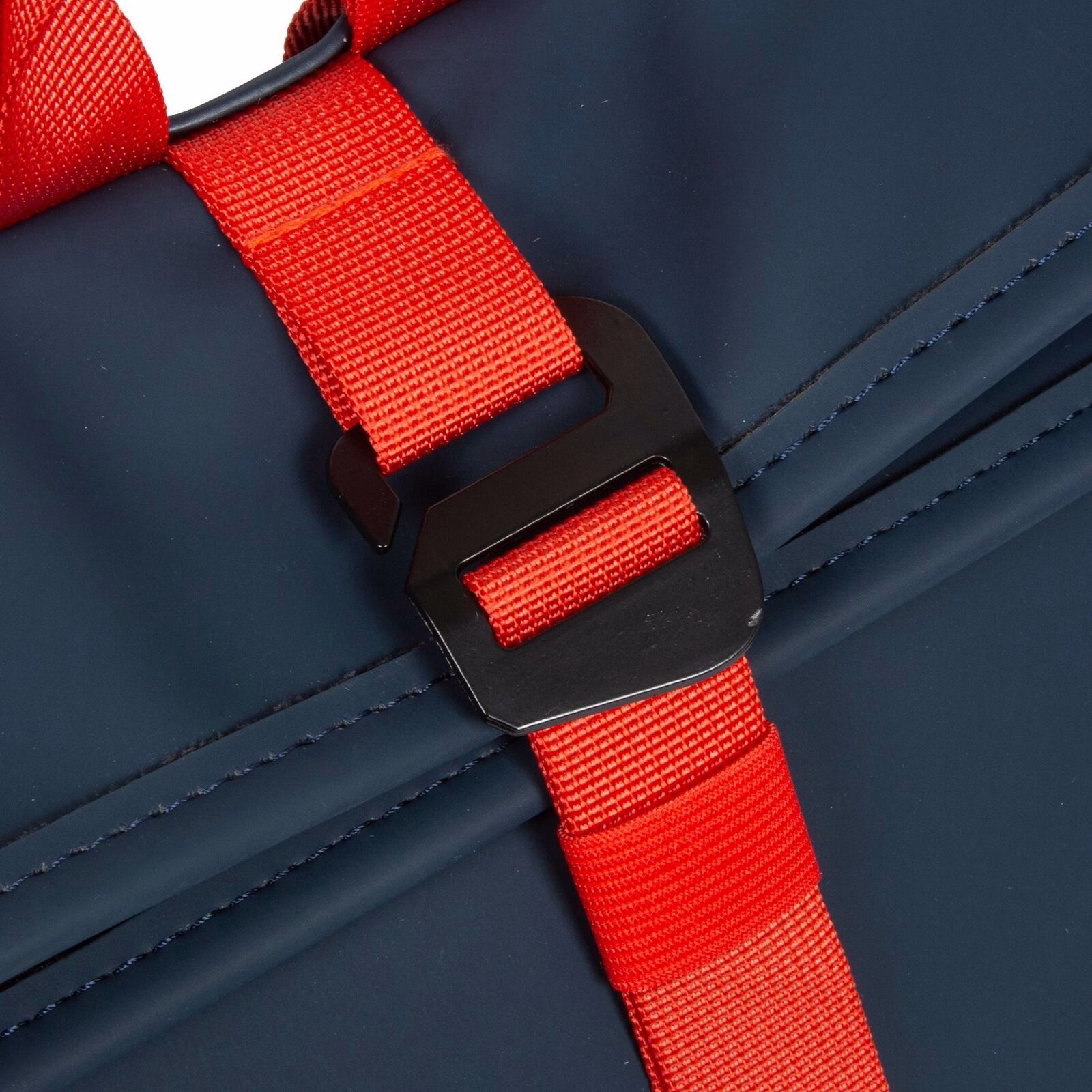 7GMFOrAM Tim - Los Angeles Rolltop Mini Rucksack navy/rot