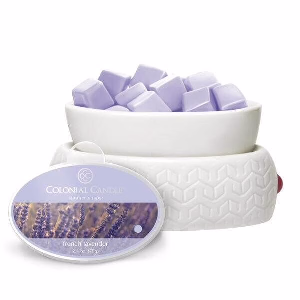 Colonial Candle French Lavender Simmer Snaps 70g