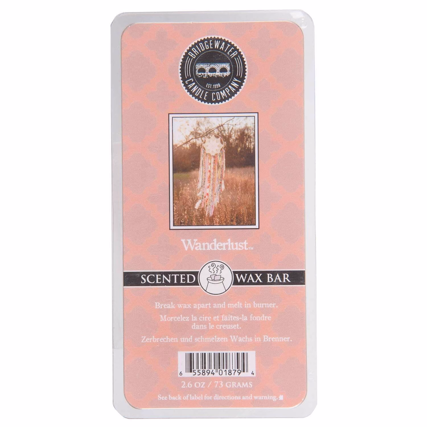 BW_Wanderlust_WaxBar_Front Wanderlust Wax Bar 73g