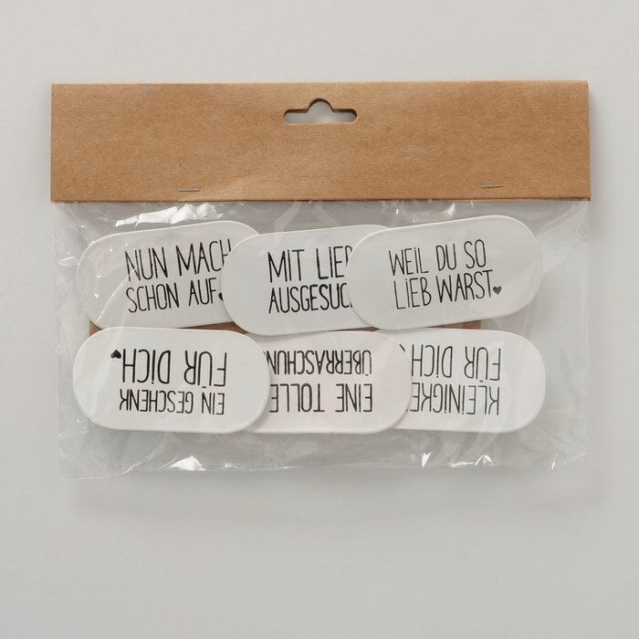Verpackungsbild-_SQ66zKR-large Anhänger für Geschenke 6 Stück weiß