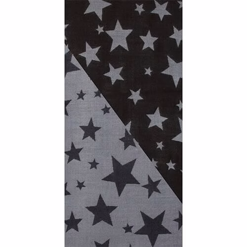 Jaquard-Schal Black Antra 048