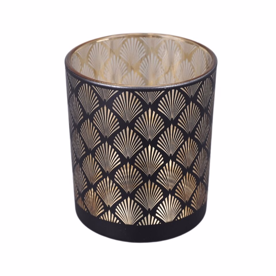 Windlicht Shell schwarz 10cm