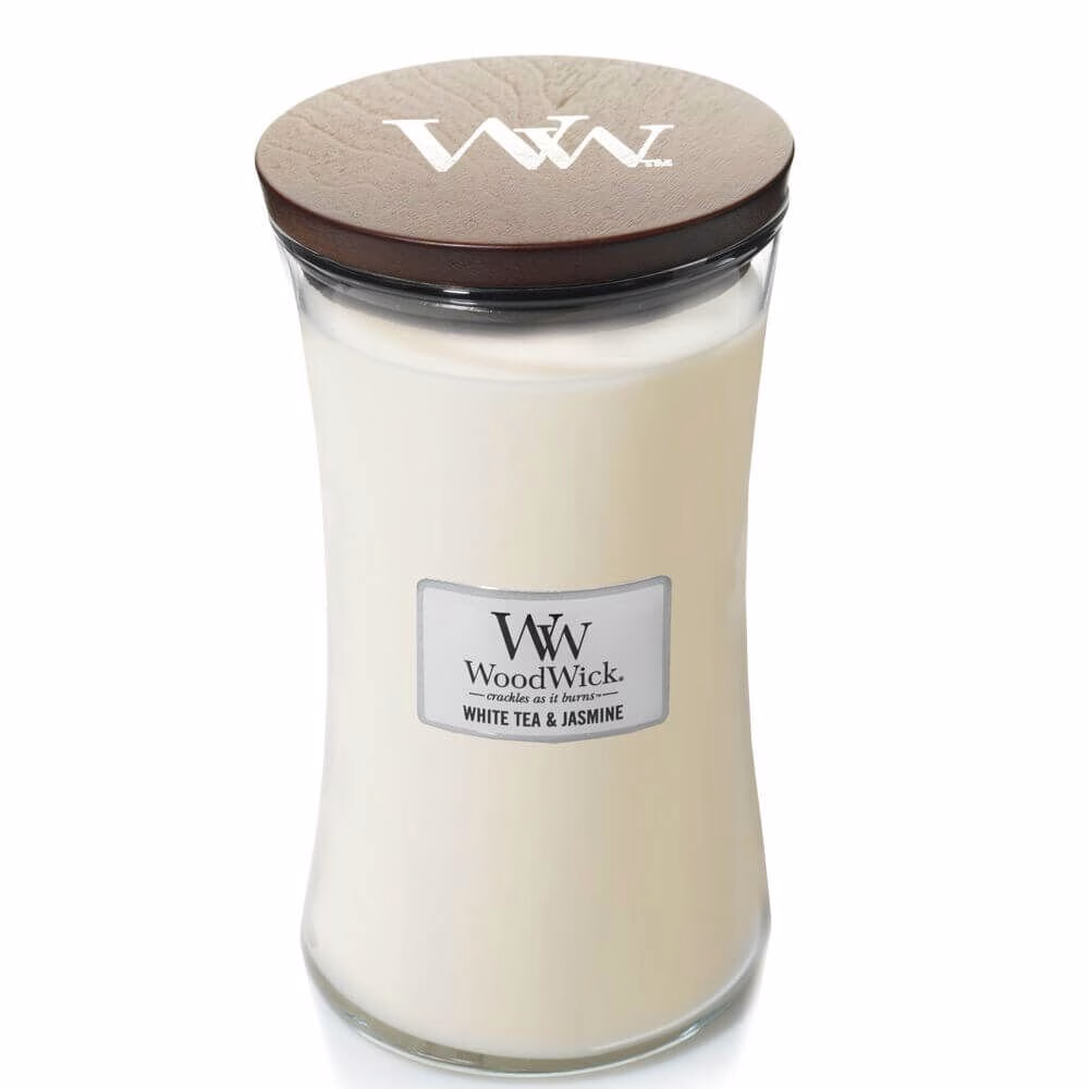 93062-White-Tea-Jasmine-Large-Jar-silho White Tea & Jasmine 610g von Woodwick