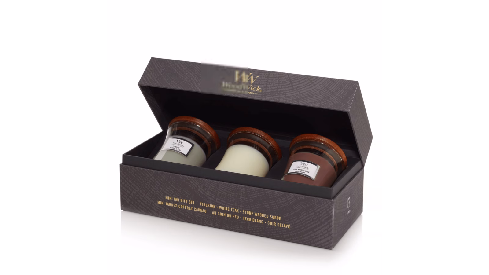 Download-1 Mini Jar Geschenkset - Holzig