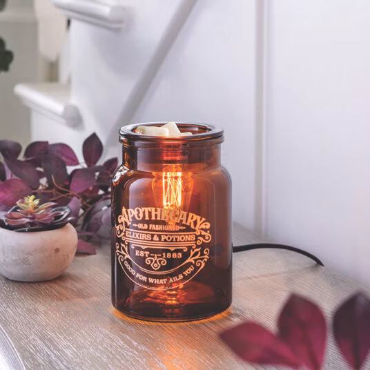 Apothecary Jar Edison Bulb Duftlampe