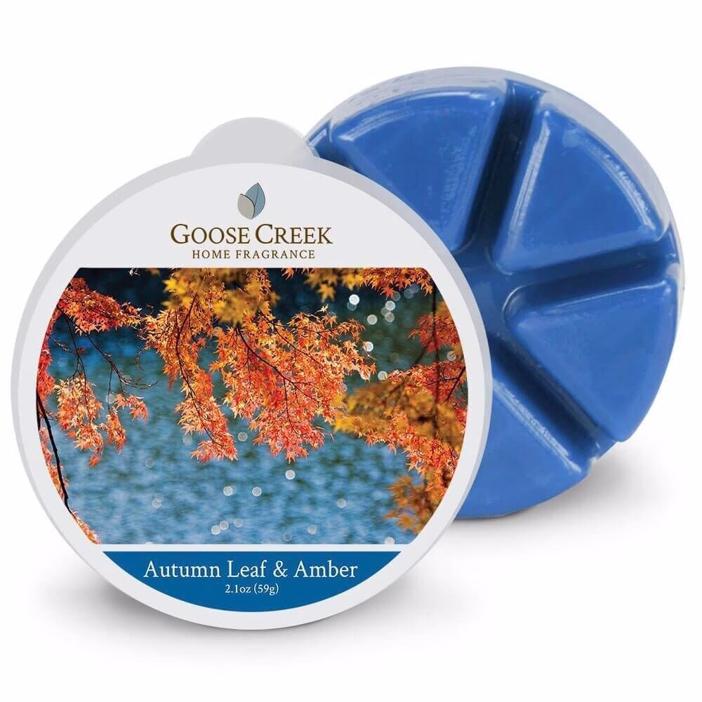 Autumn Leaf & Amber 59g von Goose Creek Candle