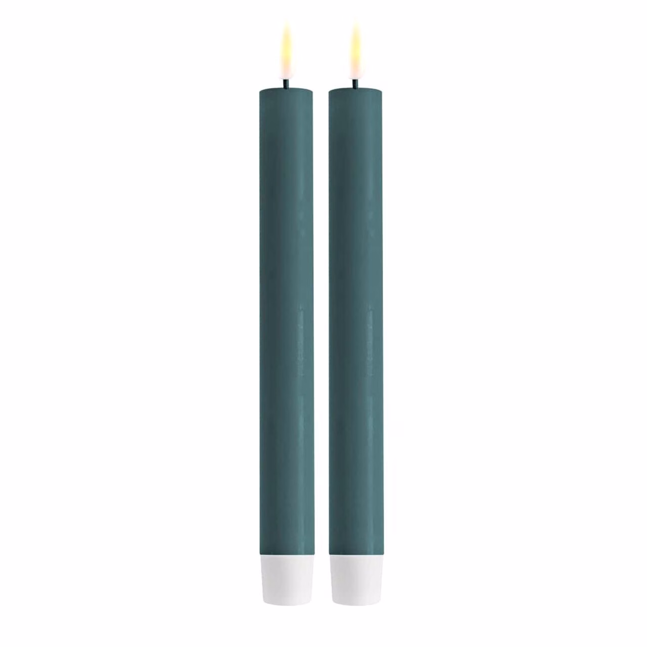 Stabkerze LED 24 cm jade 2 Stück