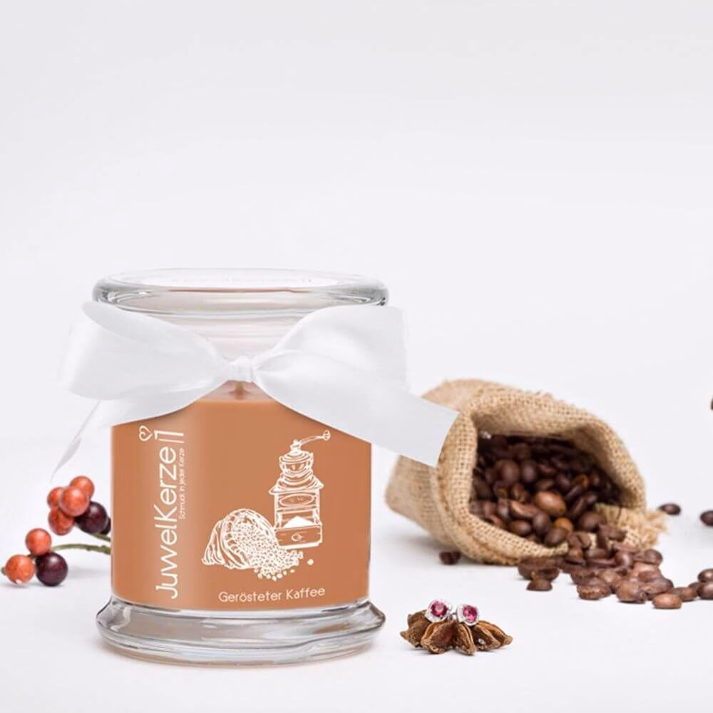 JuwelKerze Gerösteter Kaffee (Ohrringe) 230g