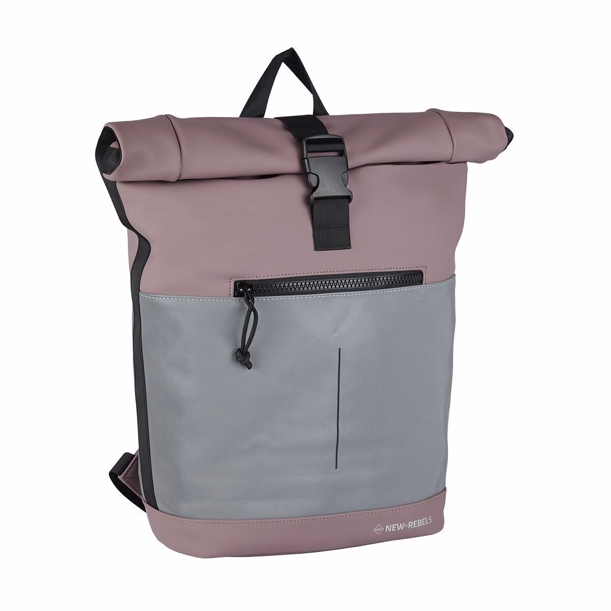 702CC71BF7B9E2992DE8F831DD7B1397626C6B02 Bowie - New York Rolltop Rucksack altlila
