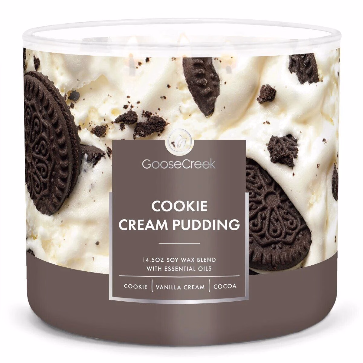 cookie-cream-pudding-3-docht-kerze-411g Cookie Cream Pudding 411g (3-Docht)