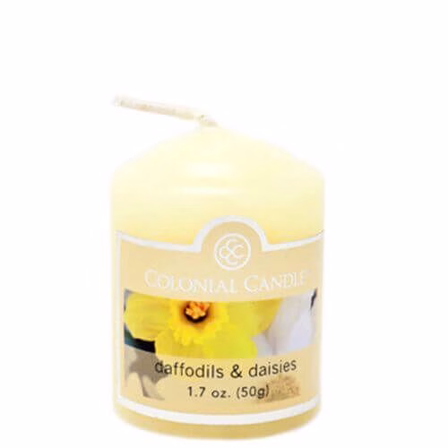 CC015-3082 Colonial Candle - Daffodils & Daisies 50g Votivkerze