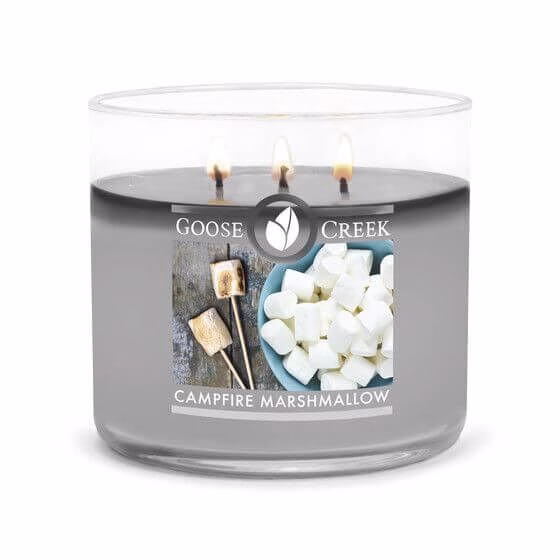goose-creek-candlez-campfire-marshmallow-3-docht-kerze-411g Goose Creek Campfire Marshmallow 411g