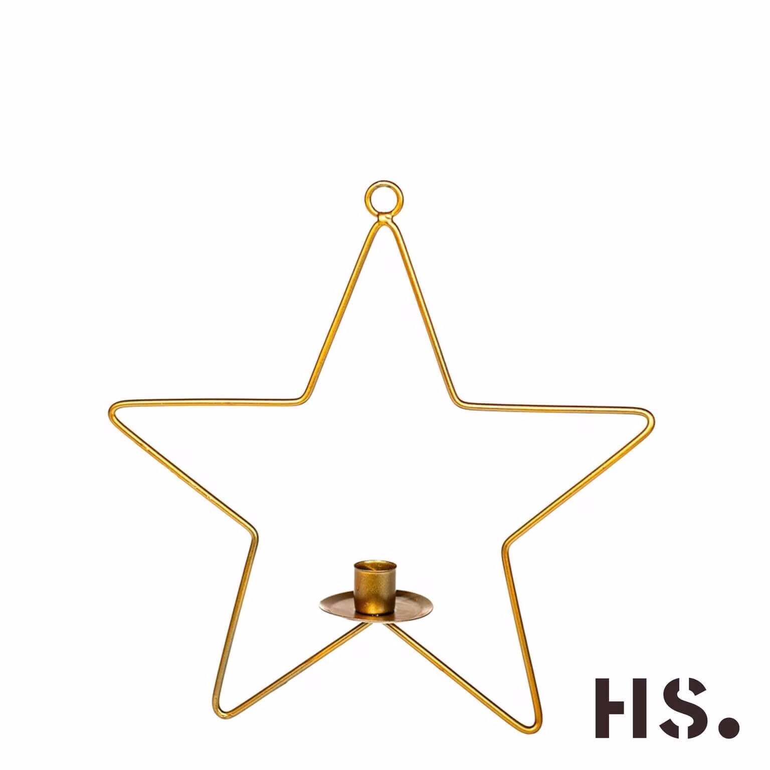 Candle Star Grue L Kerzenhalter