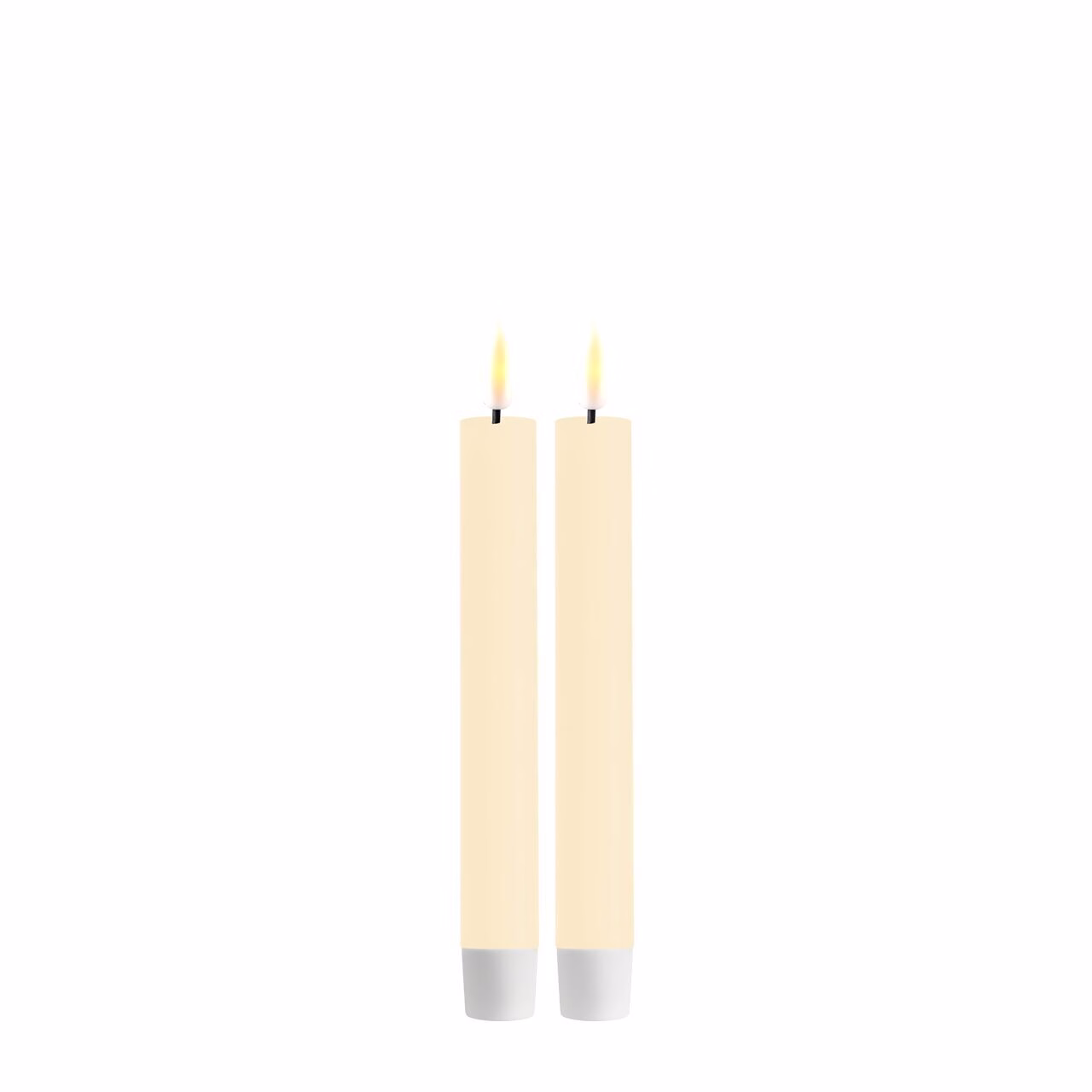 2021-RF-0115 Stabkerze LED 15 cm creme 2 Stück