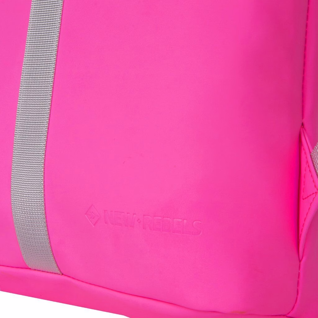 Mart - Los Angeles Rolltop Mini Rucksack neon pink