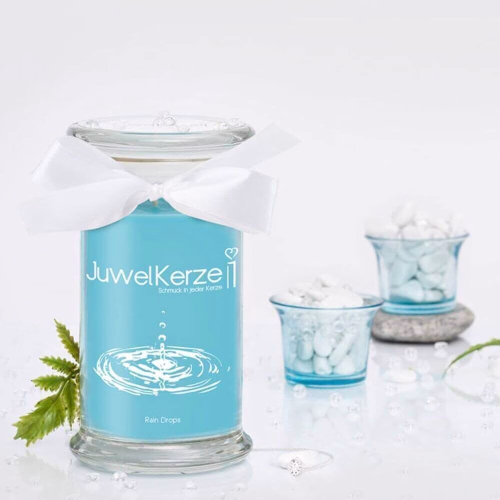 JuwelKerze Rain Drops (Halskette mit Anhänger) 380g