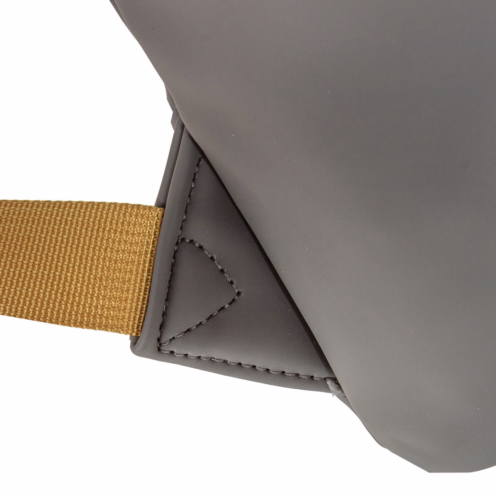 unISP_TI Tim - Los Angeles Rolltop Mini Rucksack anthrazit/ocker