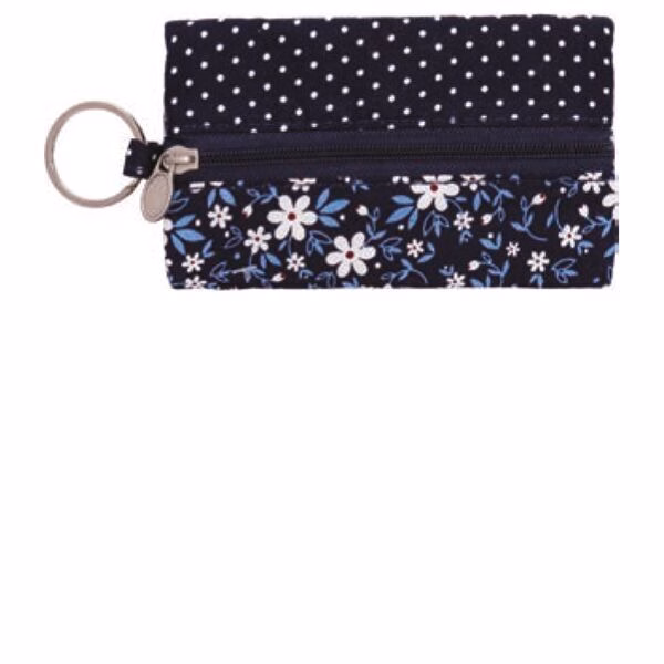 2022-266-010 Patchwork Schlüsseletui 010 (mutli blue)