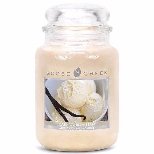 ES26135-1 Goose Creek Candle Dark Vanilla Bean 680g