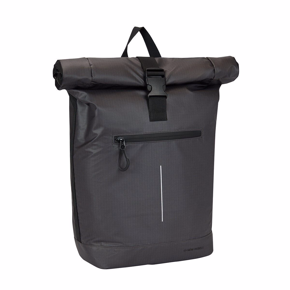 280CE5DCFFF997E8AC3F29D8E2912EE25C4B5E7D Hugo - New York Rolltop Rucksack 17L schwarz