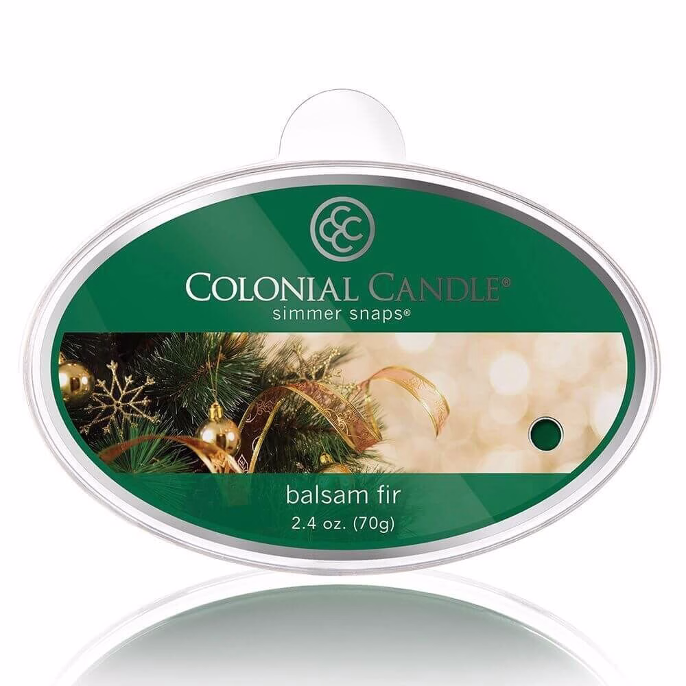 Colonial Candle - Balsam Fir Simmer Snap 70g