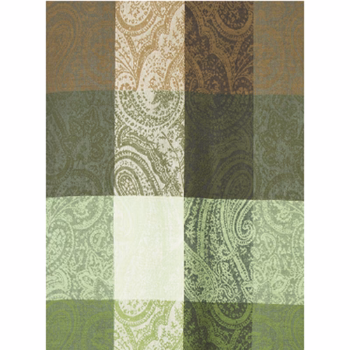 Jaquard-Schal Green 010