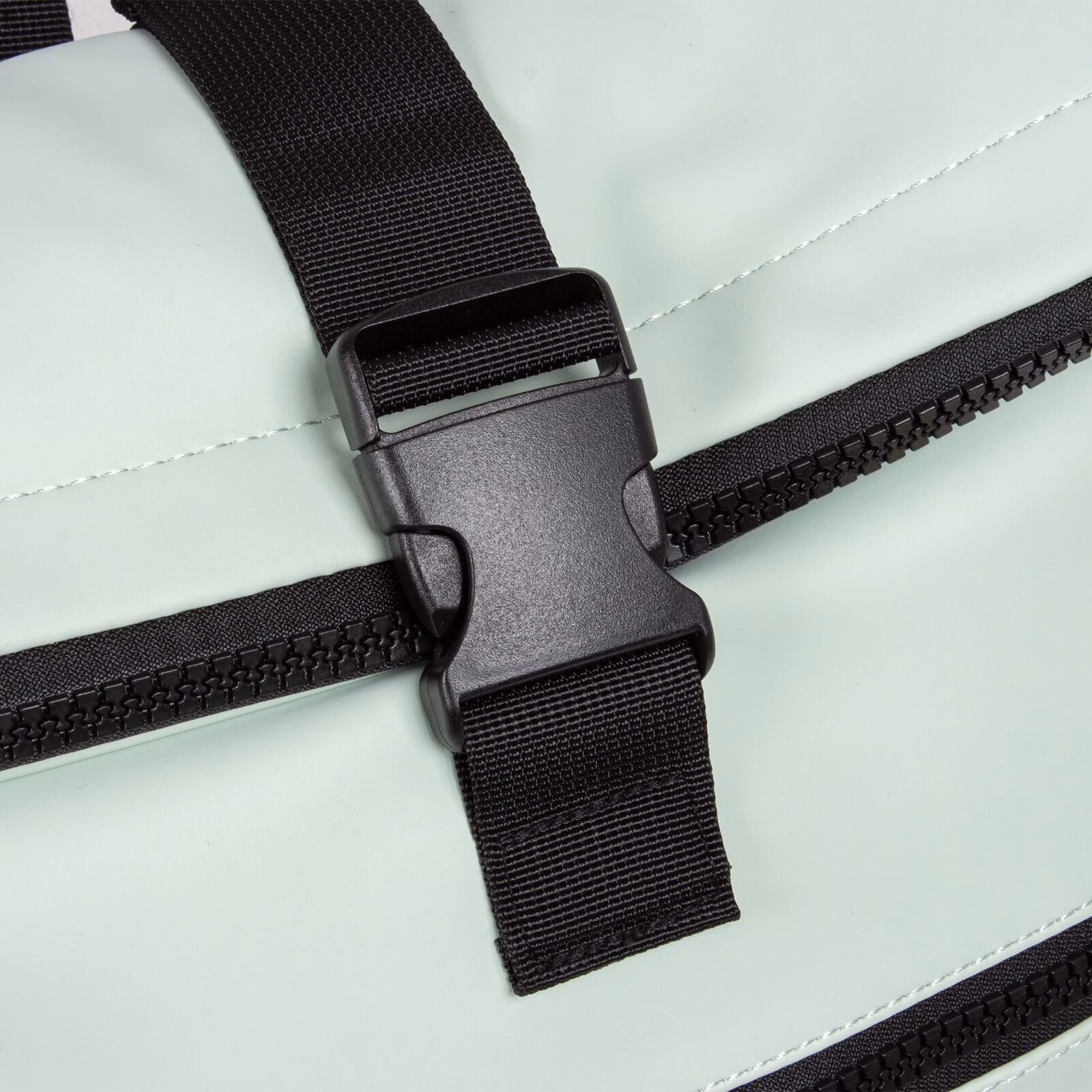 OMofBLqE Mart - New York Rolltop Rucksack minzblau