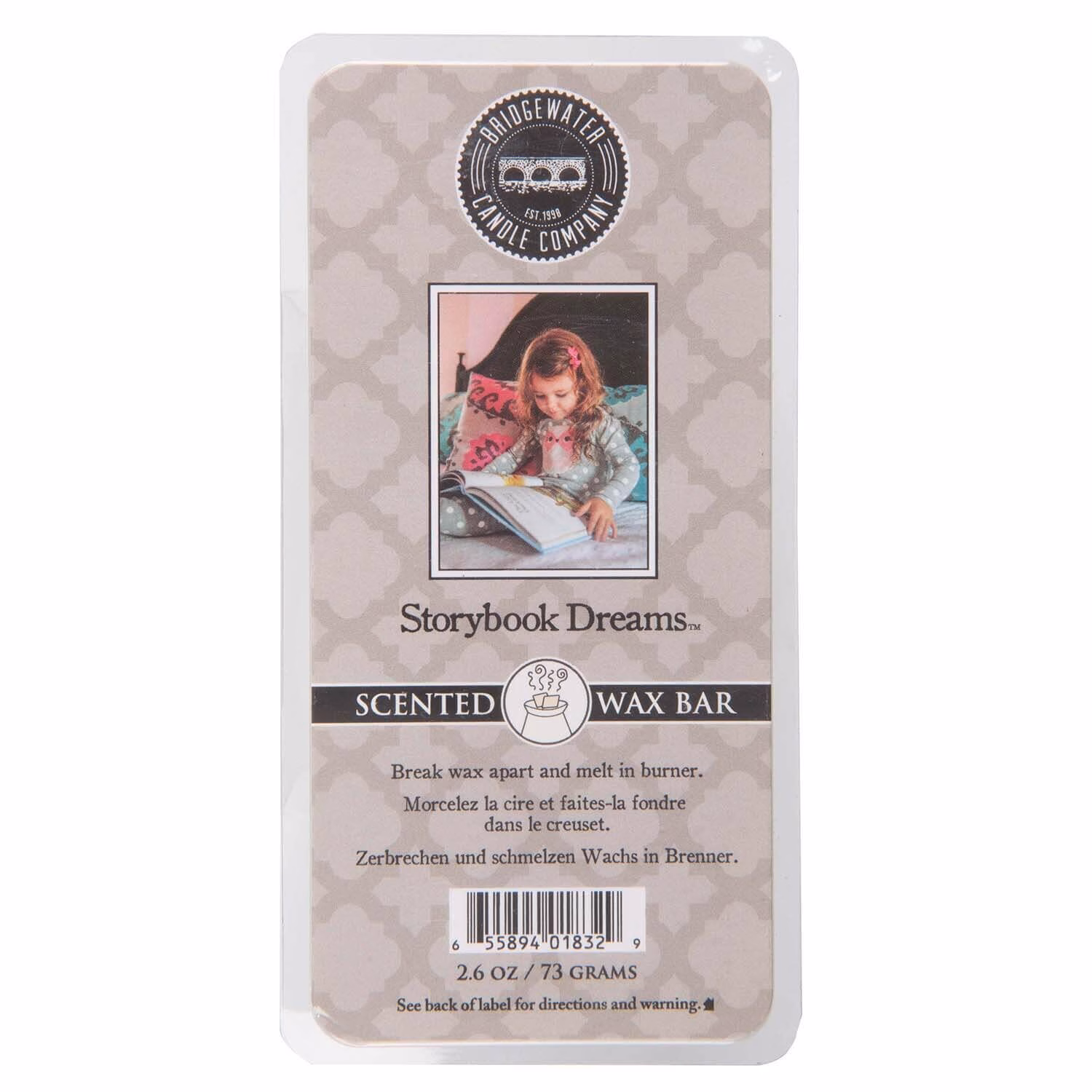 BW_StorybookDreams_WaxBar_Front Storybook Dreams Wax Bar 73g