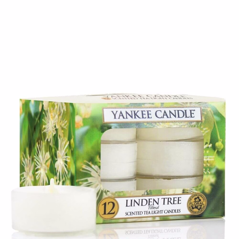 Linden-Tree-Tea-Light-Candles-1542835E-1 Yankee Candle Linden Tree 12St Teelichte
