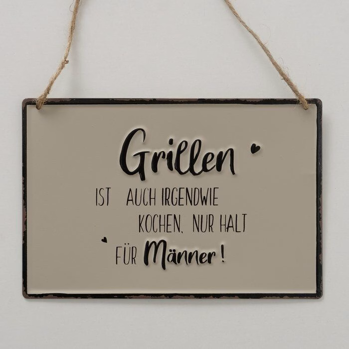 Einzelbild-SIb7UCXs-large Schild Grillen creme