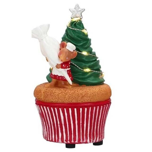 Cupcake Baum & Maus Variante 2 Torte, Cupcake, Essen, Weihnachtsdekorationen, Festival