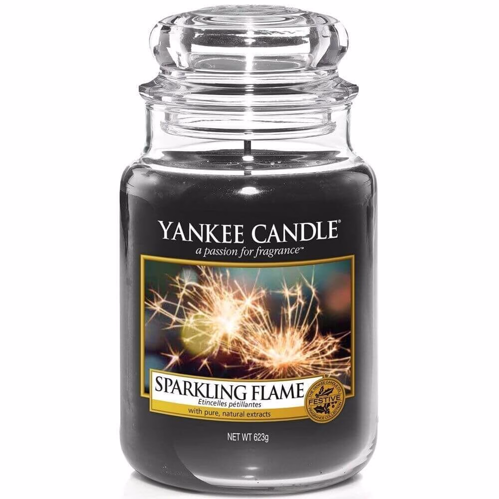 1556304E Sparkling Flame 623g Yankee Candle