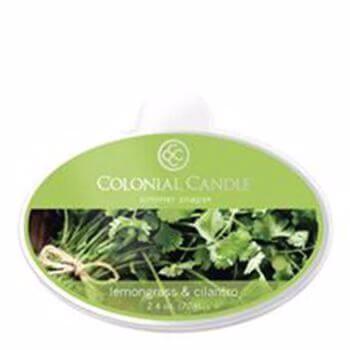 Colonial Candle Lemongrass &amp; Cilantro Simmer Snaps 70g