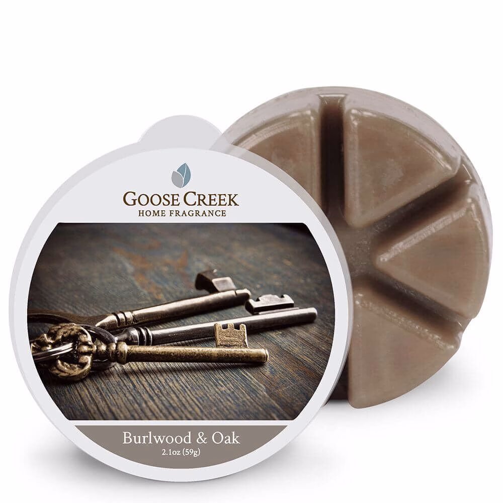 EW355-Burlwood-Oak-Wax-Melts Goose Creek Candle Burlwood & Oak 62g