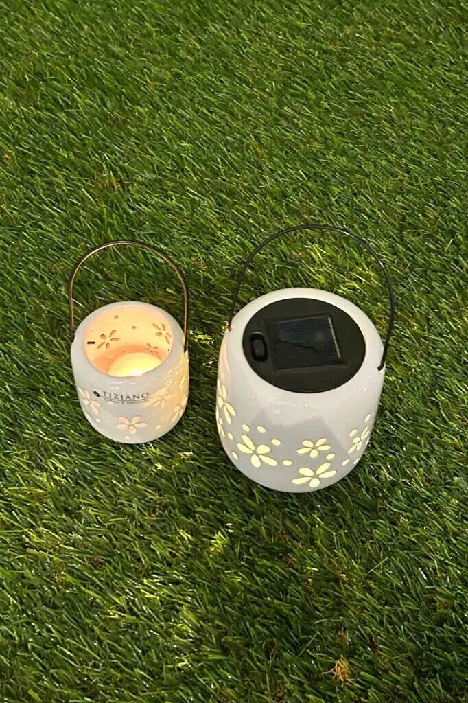 Gardenjoy Tadino Teelichthalter 8cm cremeweiß Gardenjoy Tadino Teelichthalter 8cm cremeweiß