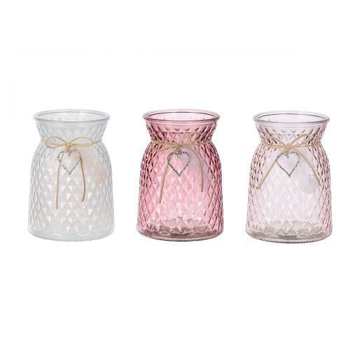 Windlicht Canel 16cm rosa Windlicht Canel 16cm rosa