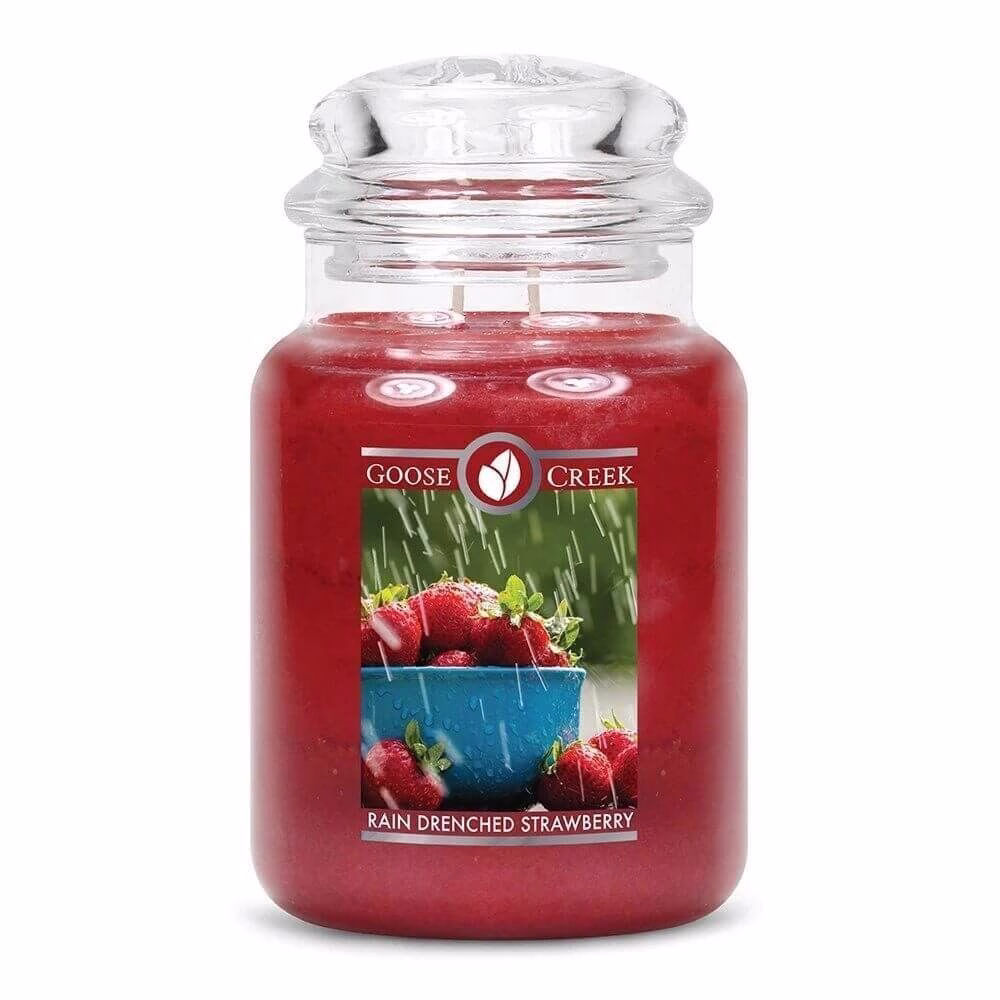 Goose Creek Candle Rain Drenched Strawberry 680g