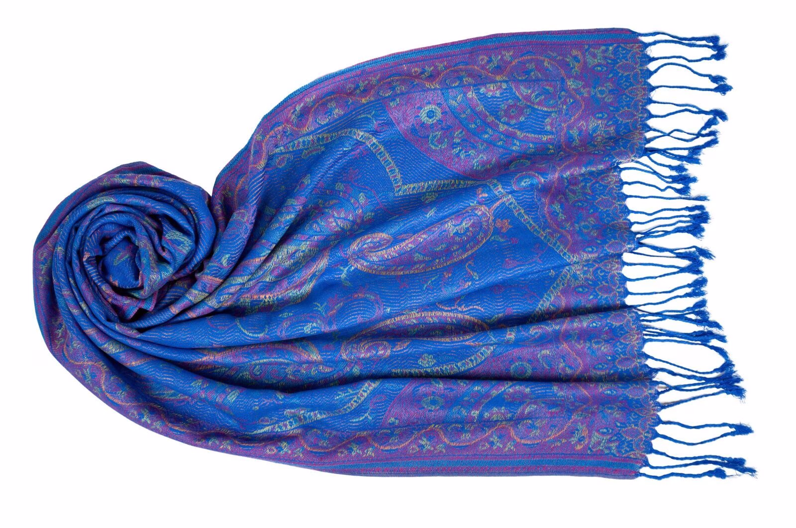 60550004-214 Jacquard Schal Darya royal 214