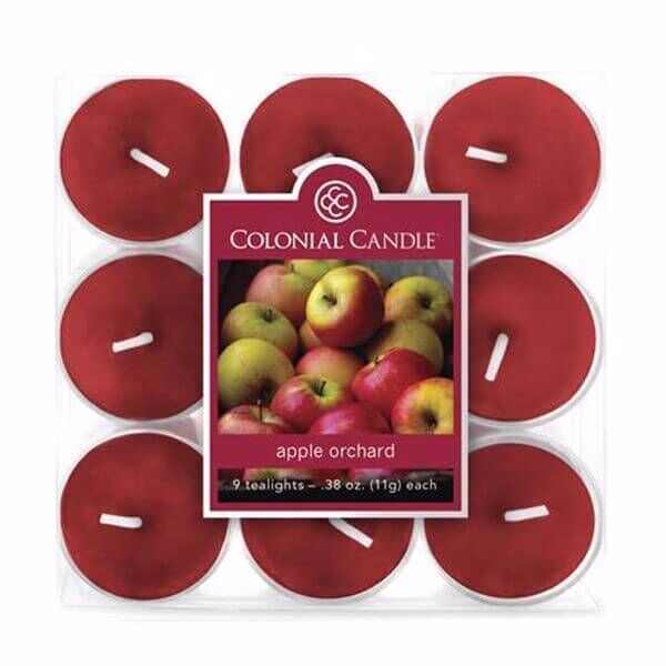 Colonial Candle - Apple Orchard 9 Teelichte