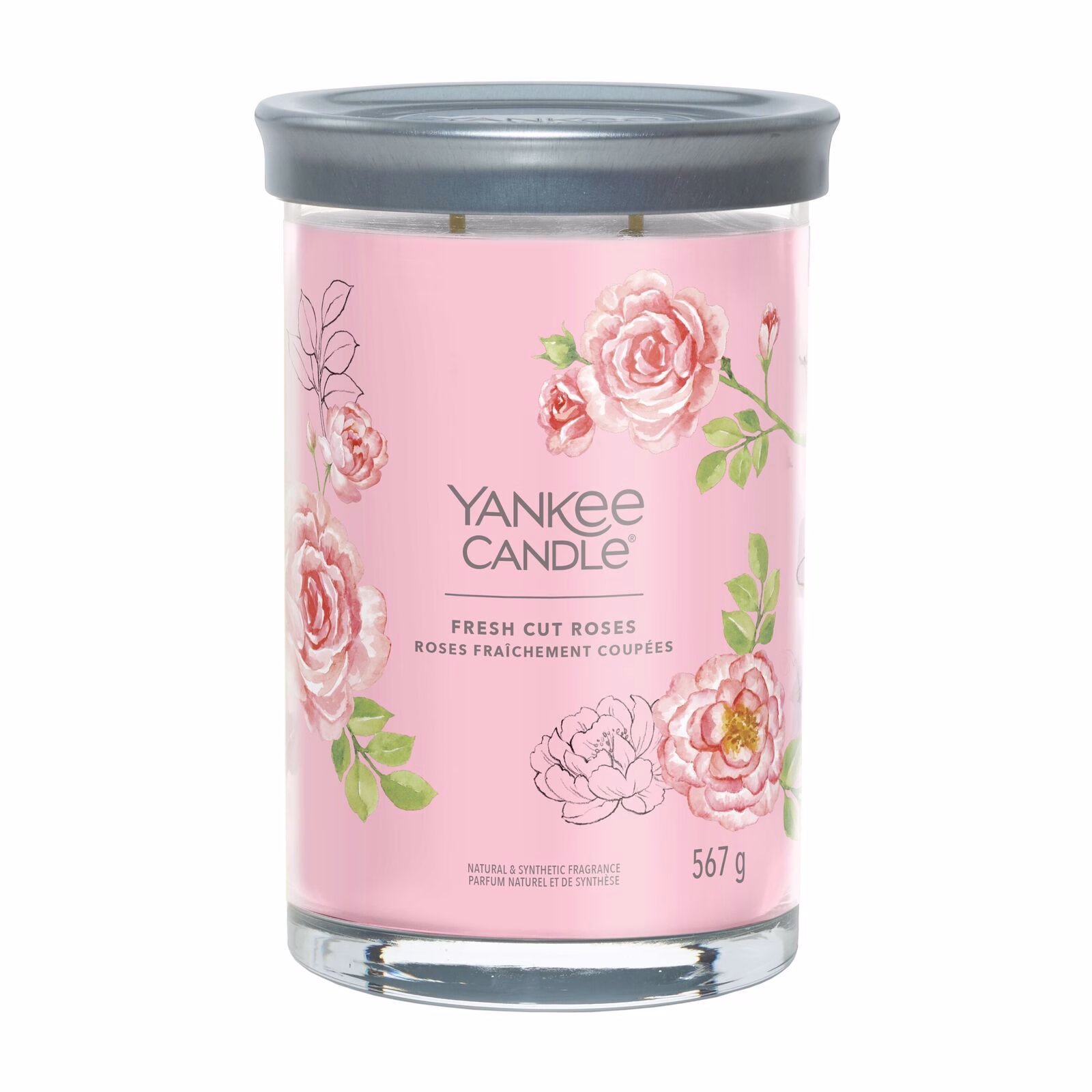 Fresh Cut Roses Signature Large Tumbler 567g 2-Docht