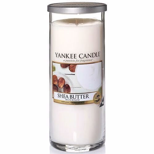 Shea-Butter-Decor-Large-Pillar1349095e Yankee Candle Shea Butter 566g