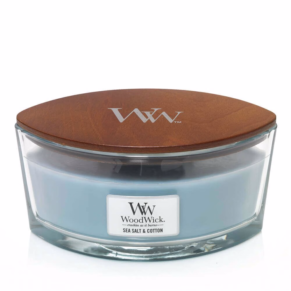 76063 Sea Salt & Cotton 85g von Woodwick