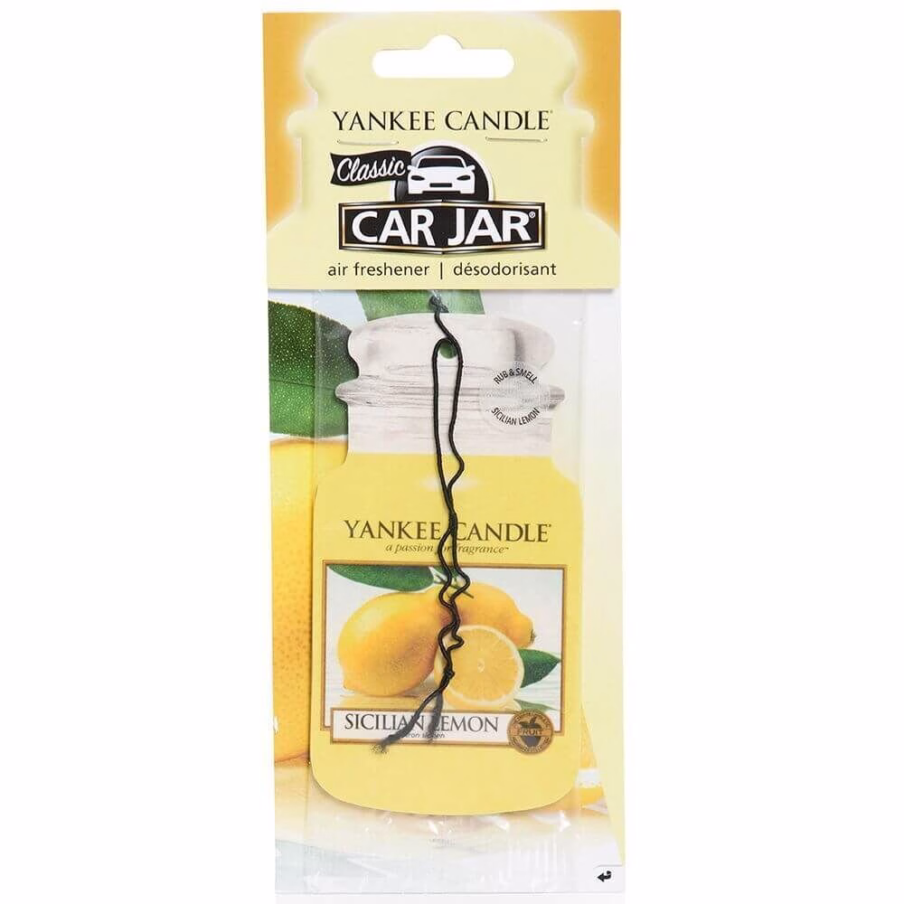 1519947E Sicilian Lemon Car Jar Single von Yankee Candle