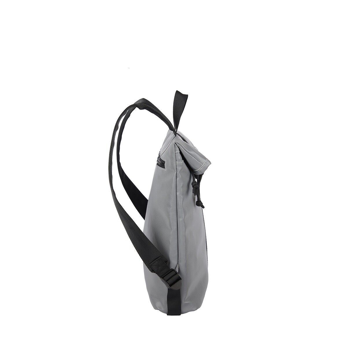 Reflect - Los Angeles Rolltop Mini Rucksack silber