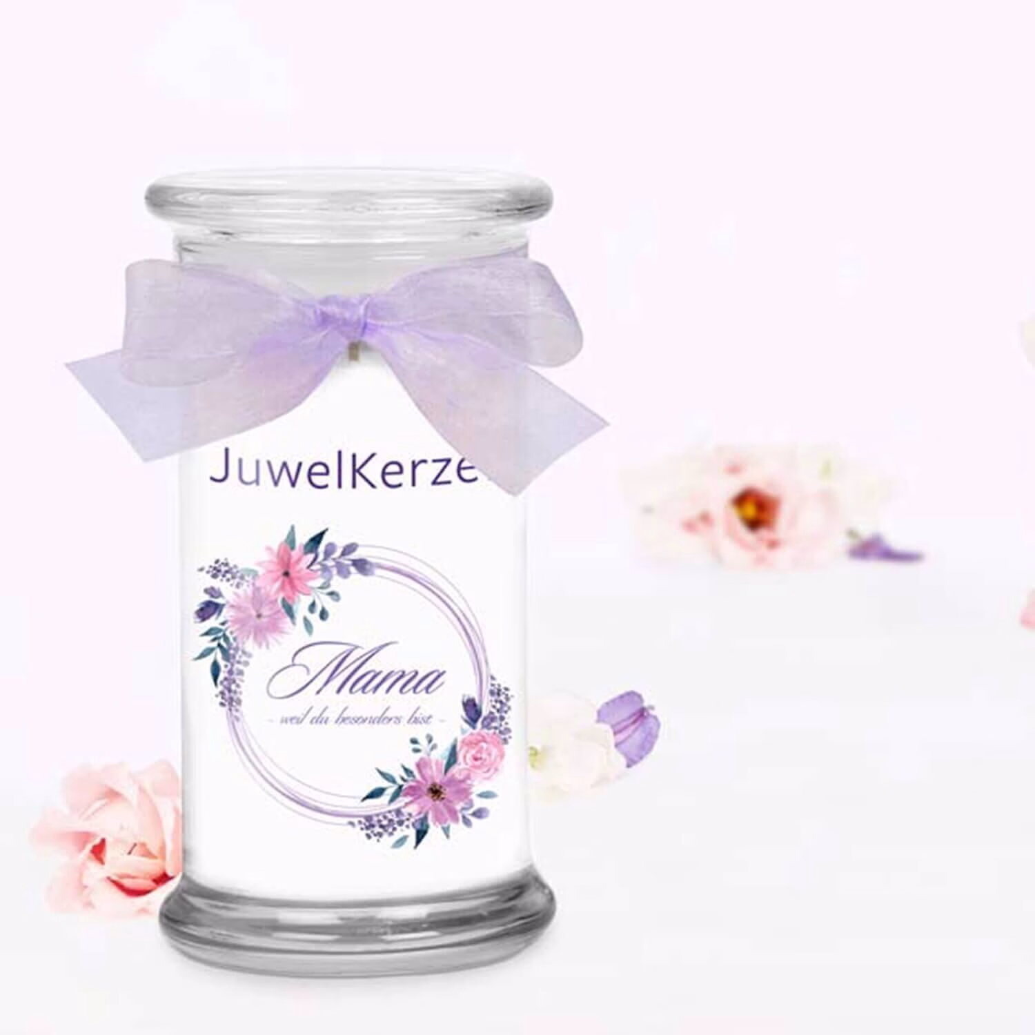 Mama-weil-du-besonders-bistzBgB1nZojmMtA Mama, weil du besonders bist - Halskette mit Anhänger Juwelkerze