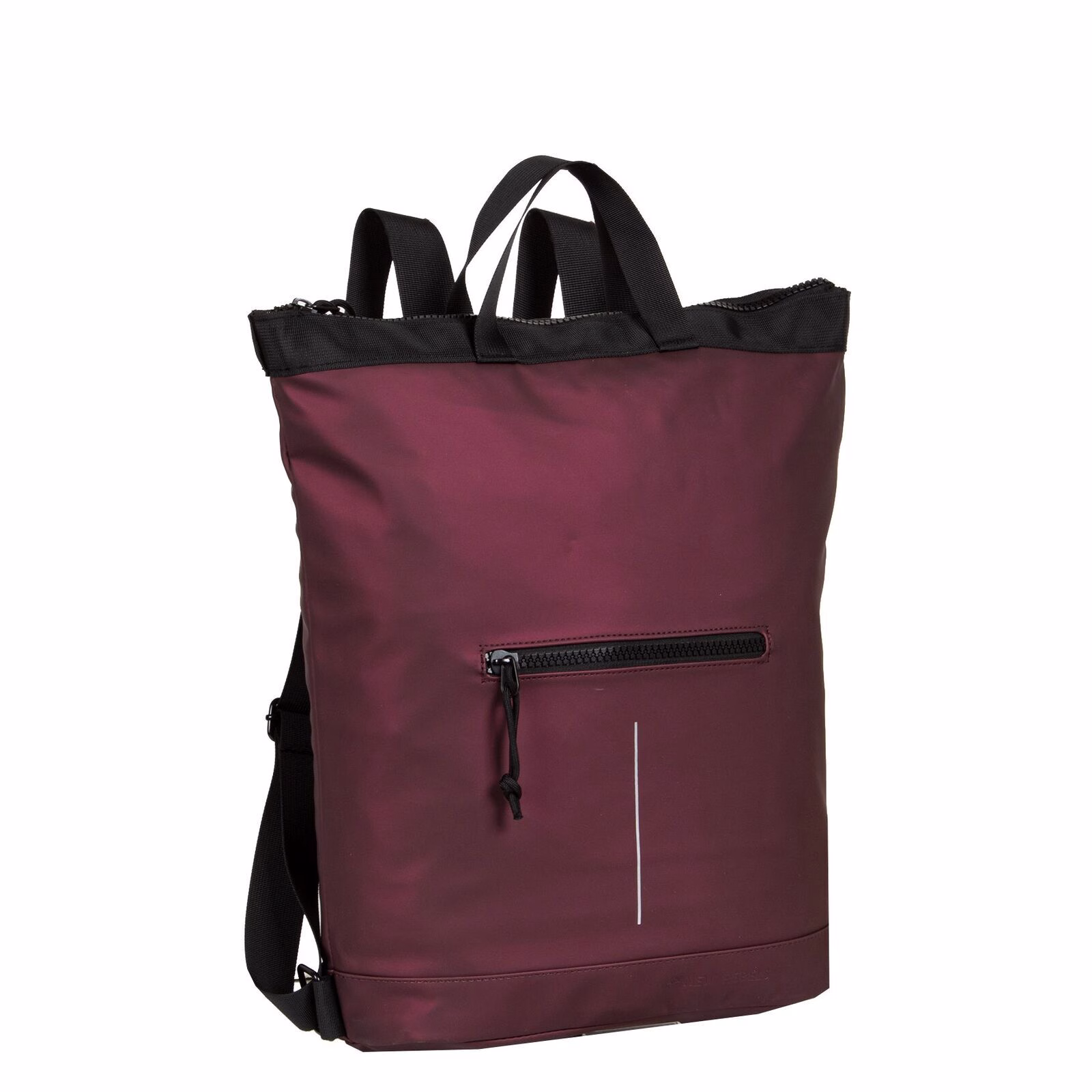Mart - Minneapolis Shopper Rucksack burgund metallic