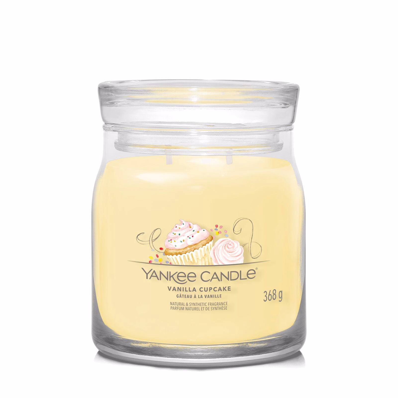 Vanilla-Cupcake_Signature_Medium1 Vanilla Cupcake Signature Medium Jar 368g 2-Docht