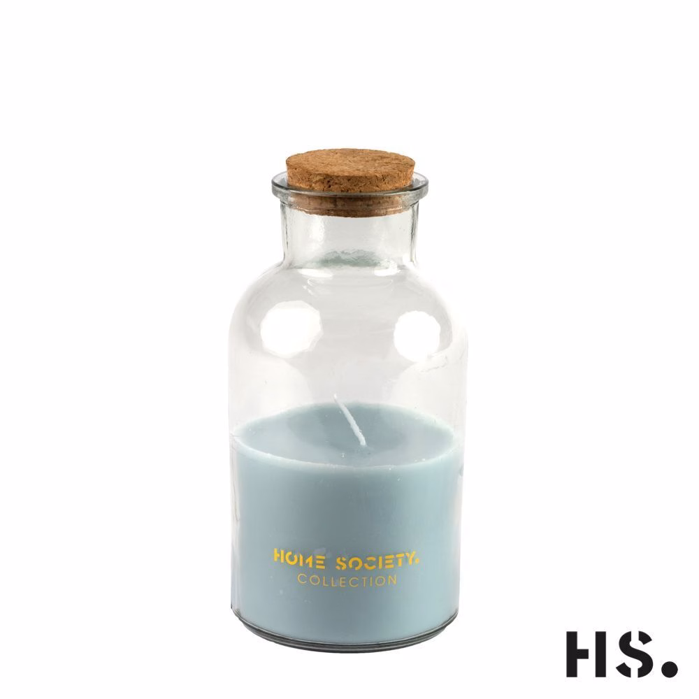 Jar Candle Lisse blau klein