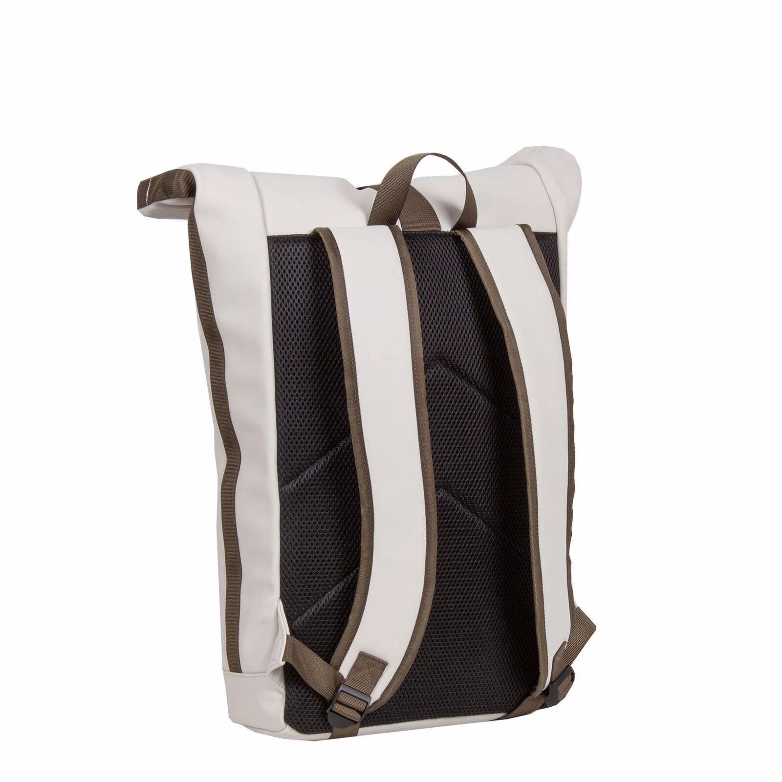 kAmndabo Tim - New York Rolltop Rucksack beige/olive