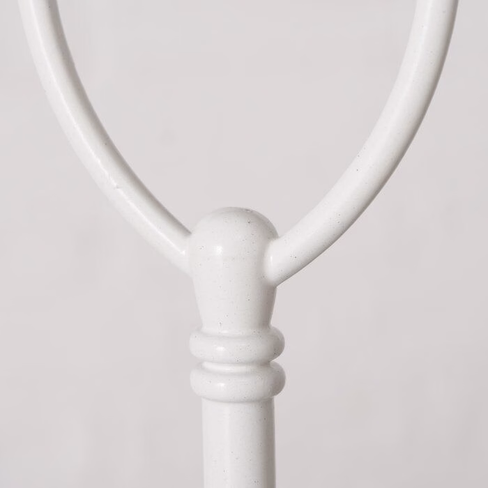 Detailbild-233-CsXi-large Etagere Mikala 23cm weiß